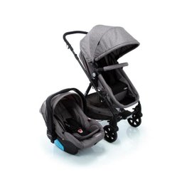 Travel System Poppy Duo Cosco - Cinza Mescla - 1