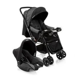 Travel System Reverse Cosco - Preto Rajado - 1