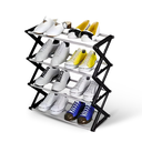 Ver imagem 2 de Sapateira de Entrada Porta Hall 8 Pares de Calçados Metal Aço Pequena e Prática Milemon