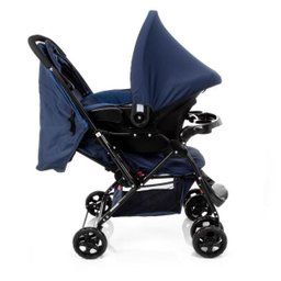 Travel System Reverse cosco - Azul Rajado - 2