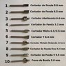 Kit 10 Fresas Brocas Madeira Tupia Dremel Micro Retifica - 5