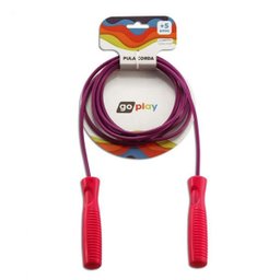 Corda de Pular Infantil 2,2m - Azul e Verde ou Roxo e Rosa - 2 Corda de Pular Infantil 2,2m - Azul e Verde ou Roxo e Rosa - 2