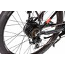 Bicicleta Elétrica Caloi E-Vibe Urbam Aro 27,5 - Motor 350W - 16,5" - 7 Velocidades - Preto - 4