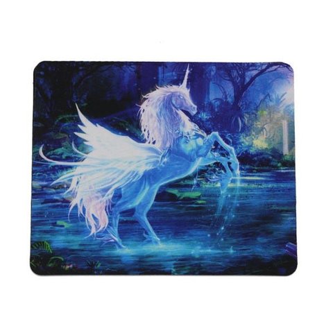 Mousepad para Criança Feminino Unicórnio 22x18x0,2