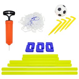 Travinha Golzinho de Futebol Infantil Brinquedo + Bola Bomba - 3