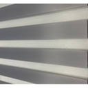 Ver imagem 3 de Persiana Rolo Duplo Tecido Zebra Cinza 160 (l) X 220 (a) Double Vision C/ Bandô e Kit Instalação