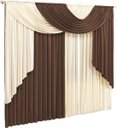 Ver imagem 1 de Cortina Elegance 2 00m X 1 80m Para Sala E Quarto:tabacopalha