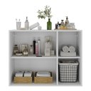 Ver imagem 3 de Balcão Multiuso Organizador para Banheiro 3 Portas 90cm Multimóveis MP5039 Branco