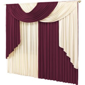 Cortina De Londres 3 00 X 2 80 Para Sala E Quarto:vinhopalha