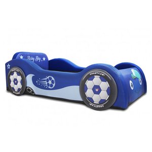 Mini Cama Baby Boy Totalmente Estofada - Cor Azul
