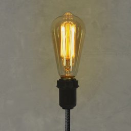 Lâmpada Retro Vintage ST64 Filamento Carbono 110v - 2