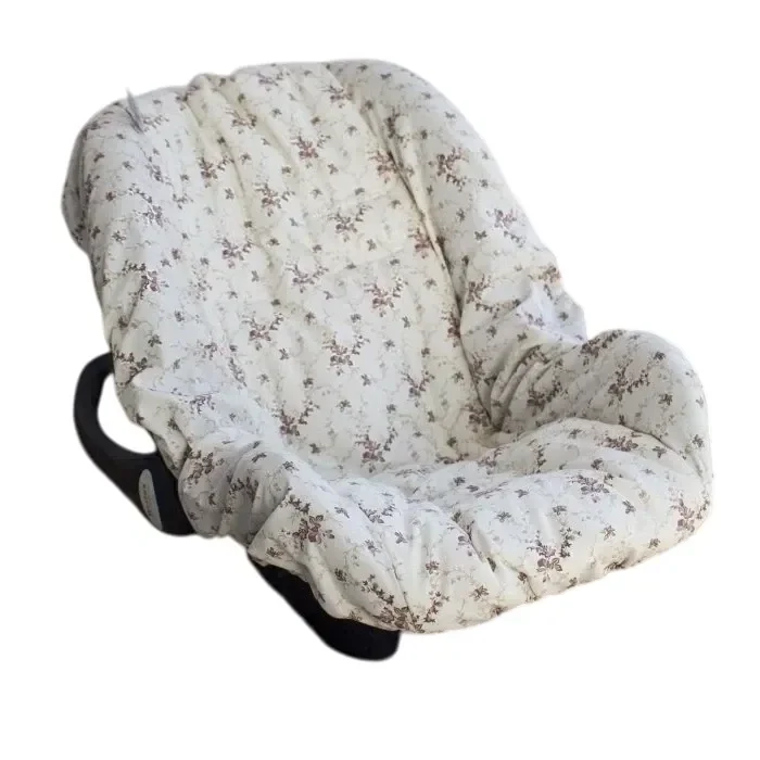 Ver imagem 1 de Capa de Bebê Conforto Tr - Floral Ferrugem