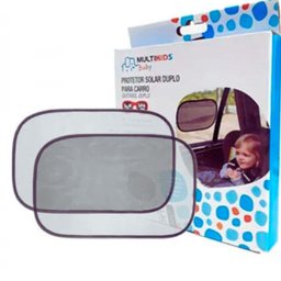 Protetor Solar Duplo Para Carro 2Pcs - MultiKids - 4