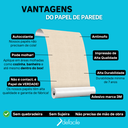 Ver imagem 2 de Papel de Parede Linho Texturizado Papiro