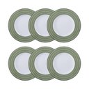 Ver imagem 4 de Conjunto 6 Pratos Rasos Zenith Porcelana 28 cm Tramontina