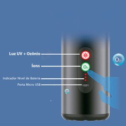 Luz UV Ozônio Íons para Esterilização Germicida de Ambiente - 7