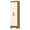 Ver imagem 5 de Guarda Roupa Casal Cayman 2 Portas 6 Gavetas D337 com Armario Multiuso 2 Portas 3 Prateleiras B387 C