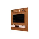 Ver imagem 3 de Painel com Bancada para Tv até 75 Polegadas Ripado Dj Móveis Trento 223 Freijó Off