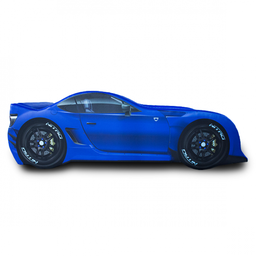 Cama Infantil Z300 Totalmente Estofada - Cor Azul - 3