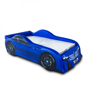 Cama Infantil Z300 Totalmente Estofada - Cor Azul