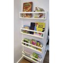 Ver imagem 3 de 4 Estante Infantil para Livrinhos Prateleira Quarto de Criança bebê Bonecos Pelúcia Brinquedos Mdf 4