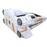 Cama Nave X Wing Infantil Estofada - Cor Branca - 2
