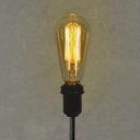 Ver imagem 3 de Kit 2 Lâmpadas Retro Vintage ST64 Filamento Carbono 110v