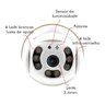 Câmera IP Wifi Rotativa Externa Dome Prova de Água HD - 2