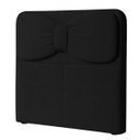 Ver imagem 4 de Cabeceira de Cama Box Estofada 100 Cm Solteiro Decoração Laço Boucle