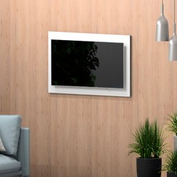 Painel para Tv Televisão Quarto Sala até 32 Polegadas Mdf 55x80cm - 1