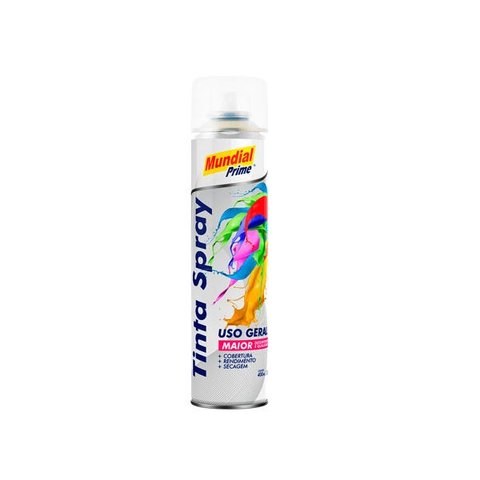 Tinta Spray Verniz 400ml Mundial Prime