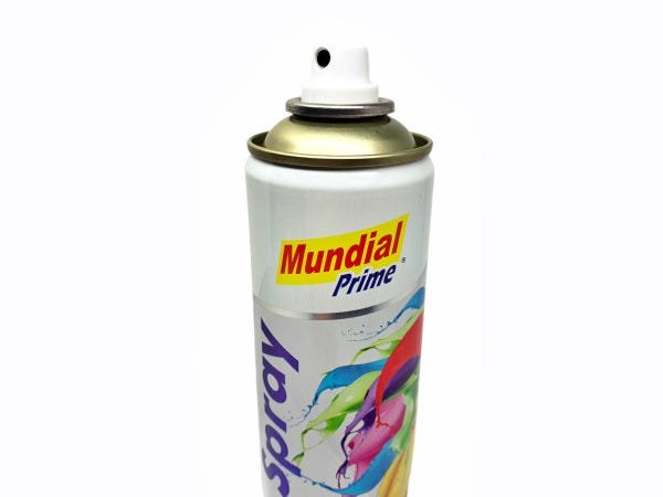 Tinta Spray Cromado Mundial Prime 400ml - 2