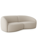 Ver imagem 6 de Sofá Sala Nuvem 190 cm Conforto Premium Decorativo Orgânico:Bege