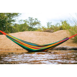 Rede de Dormir Nylon Amazonas Colorida impermeável