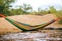 Ver imagem 1 de Rede de Dormir Nylon Amazonas Colorida impermeável