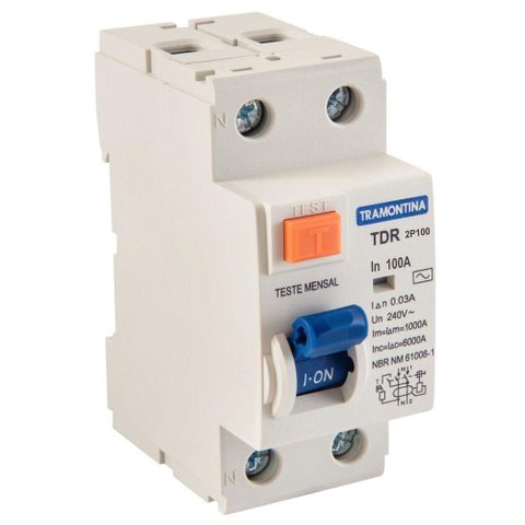 Interruptor Tdr-100 2p 100 a 30 Ma 6 Ka Tramontina Tramontina