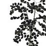Árvore de Pedra Cristais Turmalina Negra Natural 30cm - 2