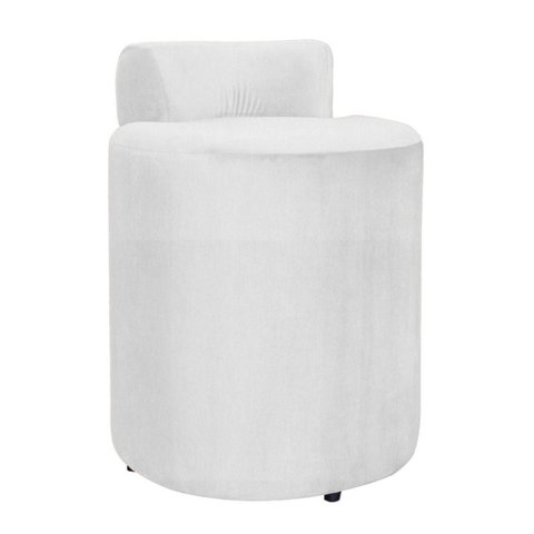 Puff Banquetas Athena Decorativa Suede