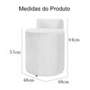 Ver imagem 4 de Puff Banquetas Athena Decorativa Suede