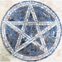 Ver imagem 1 de Mandala Simbólica Pentagrama Tamanho 70cm