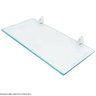 ESPELHO DE VIDRO VETRO 8MM RETO SUPORTE CROMADO 20 X 60 CM | PRAT-KA - 2