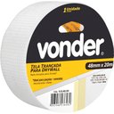 Ver imagem 2 de Tela Adesiva Trancada Fibra De Vidro 48mmx20m Para Drywall -