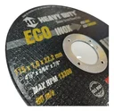 Ver imagem 4 de Discos Corte Heavy Duty 115mm Aço Inox Carbono Esmerilhadeira Preto:Kit 10