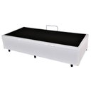 Ver imagem 2 de Cama Box Baú Corino Branco 88x188x42