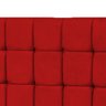 Cabeceira Casal King Parma 193cm Para Cama Box Suede Vermelho - DS Estofados - 2