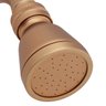 Ducha Redonda Articulada 01 Jato Parede Rose Gold Fani - 3