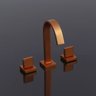 Torneira Misturador Lavatório Bica Alta Rose Gold Prima Fani - 2