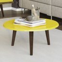 Ver imagem 2 de Sala de Estar Completa Espresso Móveis com Painel, Rack e Mesa 376610