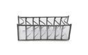Ver imagem 1 de Organizador com 7 Compartimentos Cinza Transparente Kobe