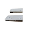 Ver imagem 2 de Dobradiça superior + inferior para porta pivotante de vidro temperado blindex - Branco